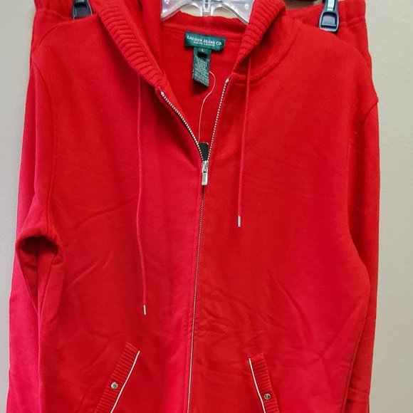 Ralph Lauren Red Two Piece Jacket and Pant - Picture 1 of 12